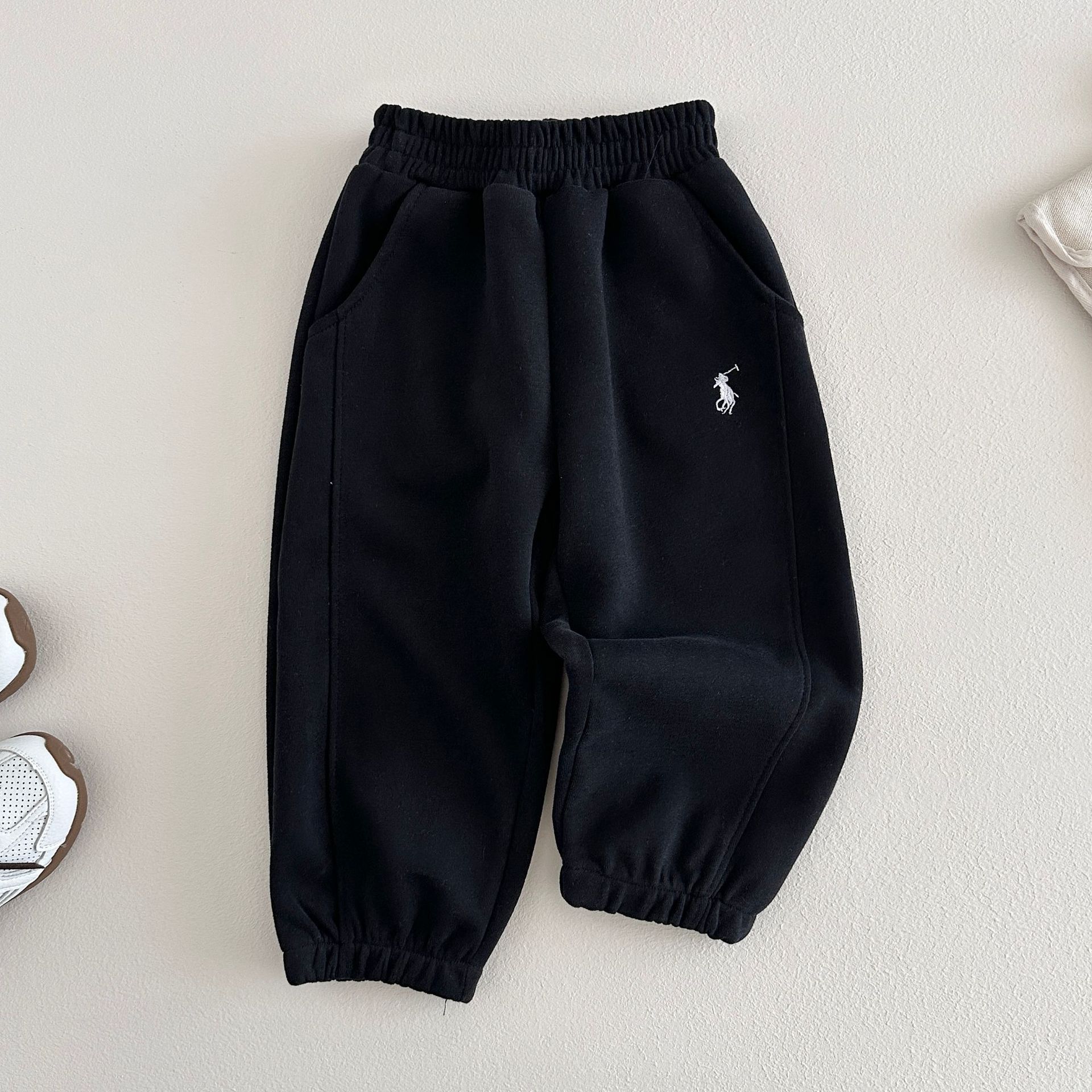 Boys' tide brand spring and autumn sports pants 2025 new girls Korean children's clothing sweatpants big children's trousers casual pants