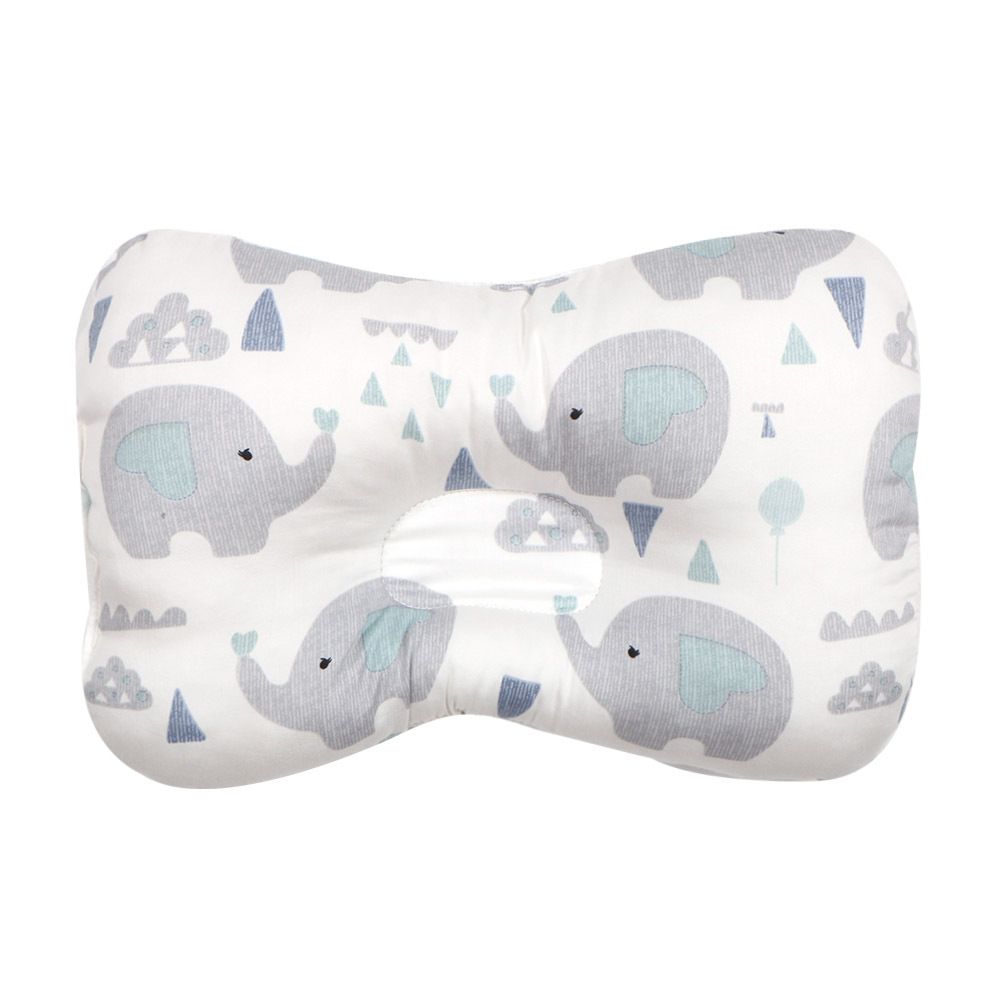 Baby Toddler Infant Cotton Nursing Pillow Infant Newborn Sleep Concave Cartoon Printed Cushion Pillow Baby Support Pillow Head and Neck Support for Baby Newborn Head Pillows for Kids Toddler