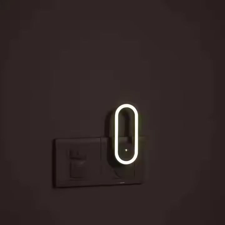 Automatic Light Sensitive Mini Portable Night Lamp Bedroom LED Sleep Soft Light Eye Protection Bedside Lamp Mosquito Repellent