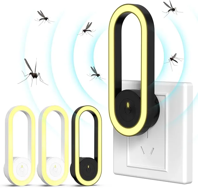 Automatic Light Sensitive Mini Portable Night Lamp Bedroom LED Sleep Soft Light Eye Protection Bedside Lamp Mosquito Repellent