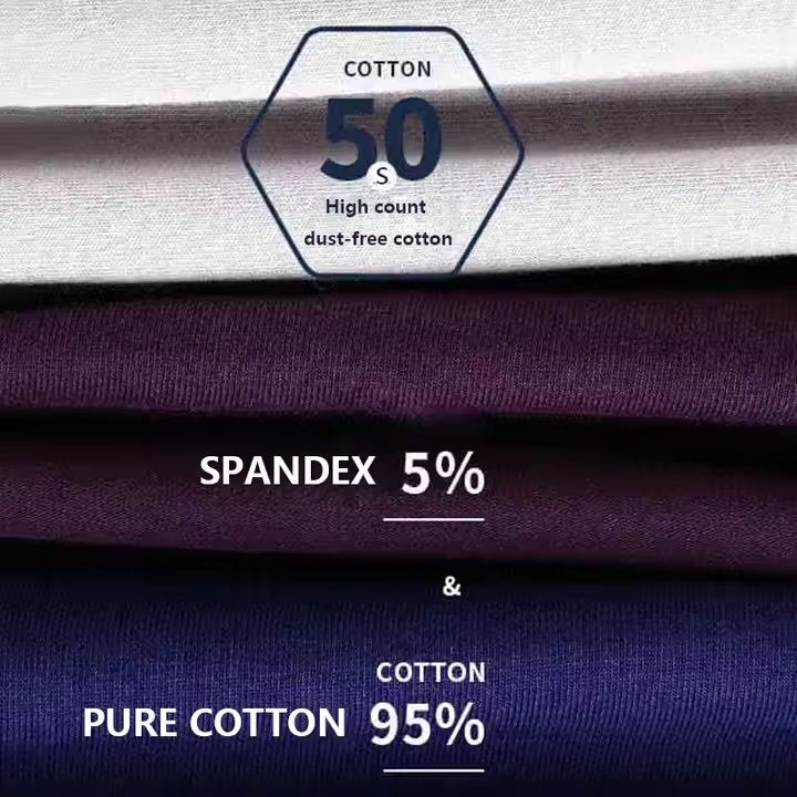 Men's Fashion Trunk Underwear 4 Pack Sexy Modal Ice Silky Boxer Briefs Trendy Men Boxer Shorts Soft Cotton Comfortable Breathable Underwear for men