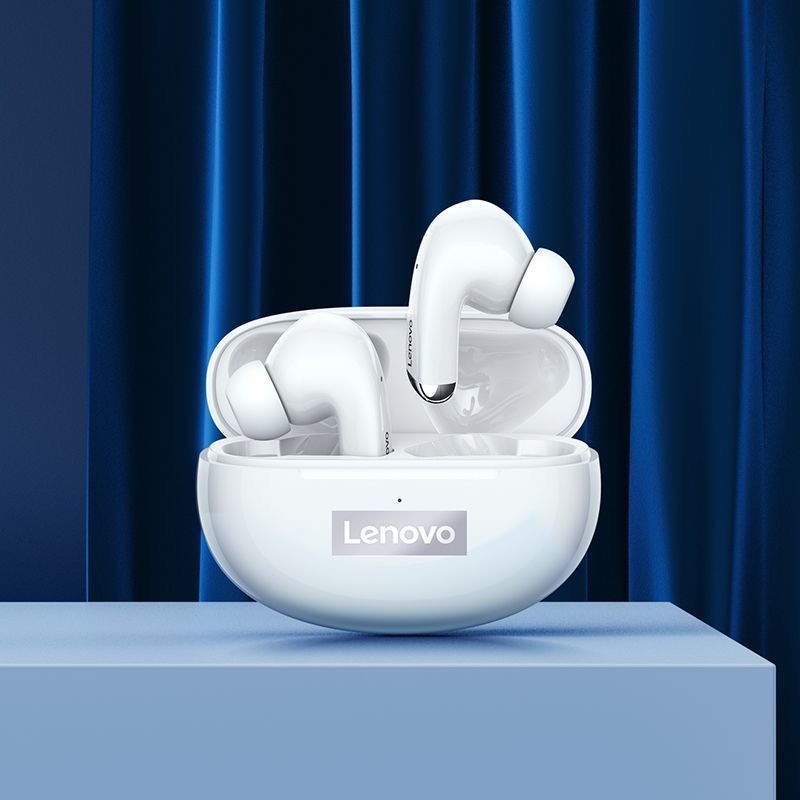 Lenovo ThinkPlus LP5 Bluetooth Earphones TWS Bluetooth Earphones Music 9D Surround Sound IPX5 Waterproof Wireless Bluetooth Earphones