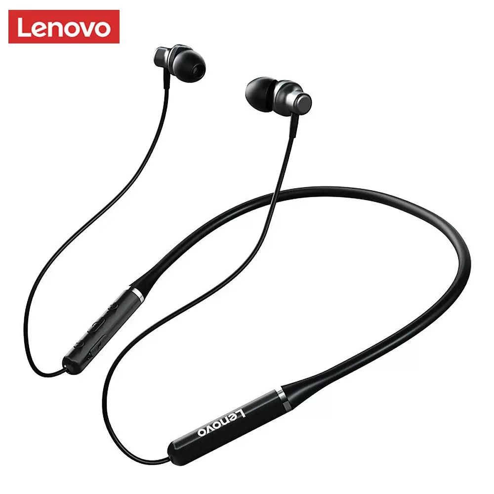Lenovo ThinkPlus HE05 neck hanging Bluetooth earphones magnetic suction running waterproof TWS wireless Bluetooth earphones