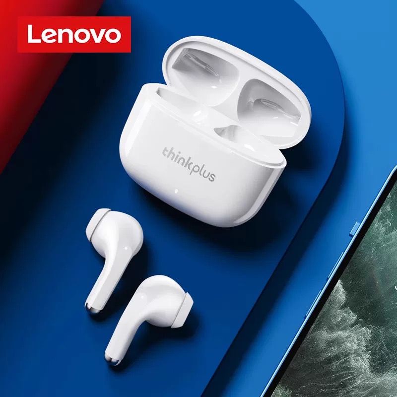 Lenovo Thinkplus LP40 Pro Touch Bluetooth Earphones TWS Wireless Bluetooth Earphones 5.0 Noise Reduction Dual Stereoscopic Sound Effect Wireless Bluetooth Earphones
