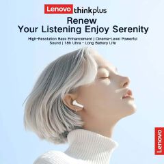 Lenovo Thinkplus LP5Pro Touch Earphones TWS Wireless earpods 5.4 Noise Reduction Dual Stereo Sound headphone