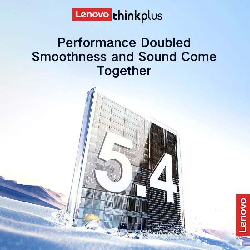 Lenovo Thinkplus LP5Pro Touch Bluetooth Earphones TWS Wireless Bluetooth Earphones 5.4 Noise Reduction Dual Stereo Sound Bluetooth Earphones