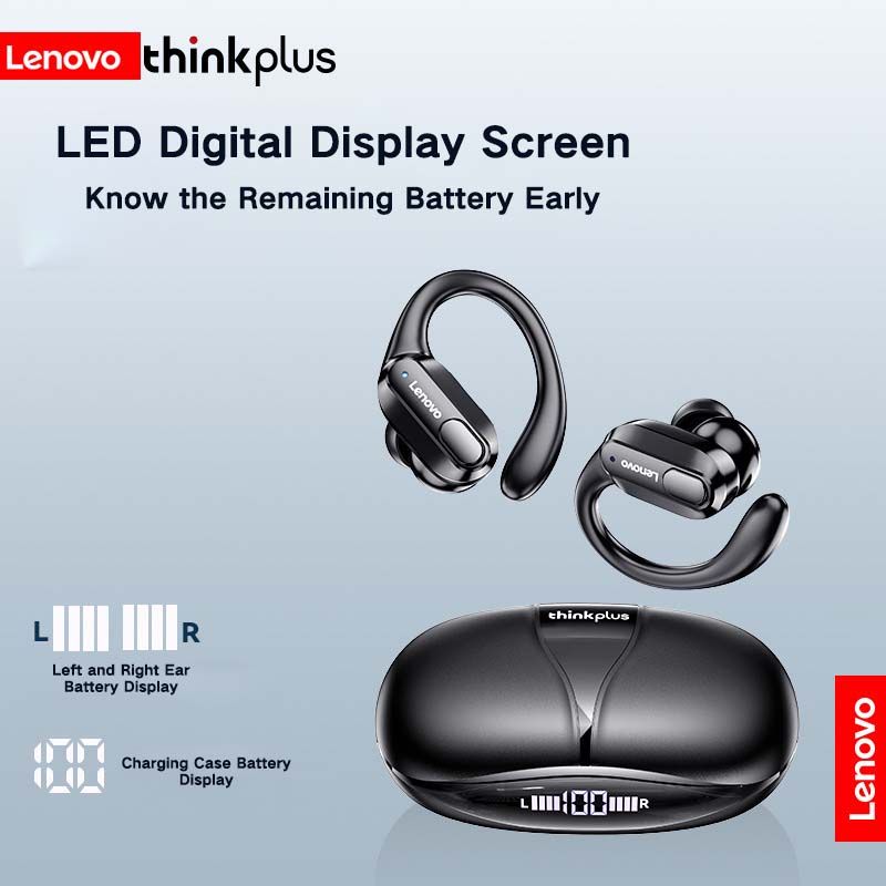 Lenovo Thinkplus XT80 Touch Bluetooth Earphones TWS Wireless Bluetooth Earphones 5.3 Noise Reduction Dual Stereo Sound Bluetooth Earphones