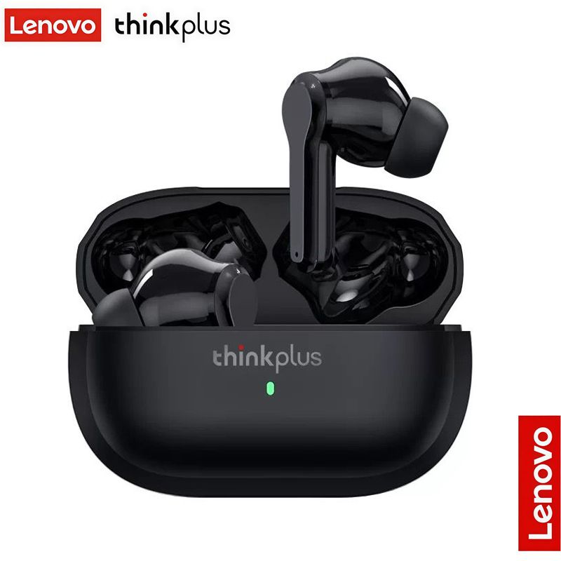 Lenovo Thinkplus LP1S Touch Bluetooth Earphones TWS Wireless Bluetooth Earphones 5.0 Noise Reduction Dual Stereo Sound Bluetooth Earphones