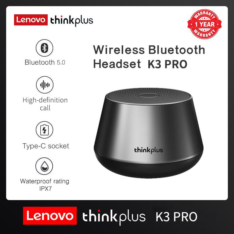 Lenovo Thinkplus K3Pro Wireless Bluetooth Speaker Speaker 1200mAh Battery Bluetooth 5.0 Speaker