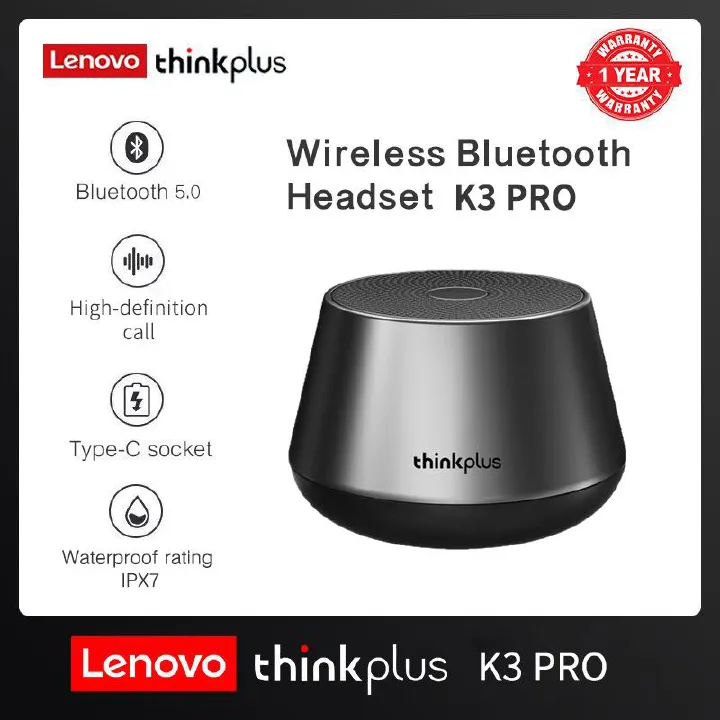 Lenovo Thinkplus K3Pro Wireless Bluetooth Speaker Speaker 1200mAh Battery Bluetooth 5.0 Speaker