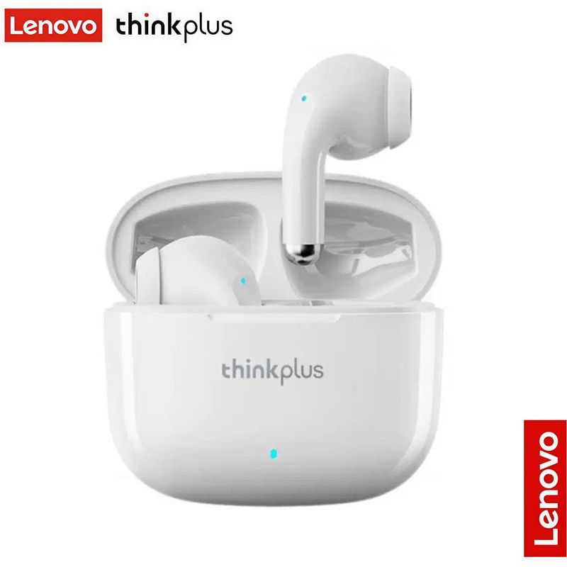 Lenovo Thinkplus LP40 Pro Touch Bluetooth Earphones TWS Wireless Bluetooth Earphones 5.0 Noise Reduction Dual Stereoscopic Sound Effect Wireless Bluetooth Earphones