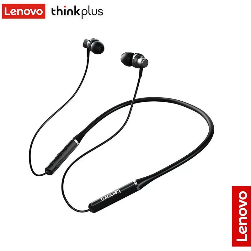 Lenovo ThinkPlus HE05 neck hanging Bluetooth earphones magnetic suction running waterproof TWS wireless Bluetooth earphones