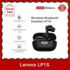 Lenovo Thinkplus LP1S Touch Earphones TWS Wireless earpods 5.0 Noise Reduction Dual Stereo Sound headphone