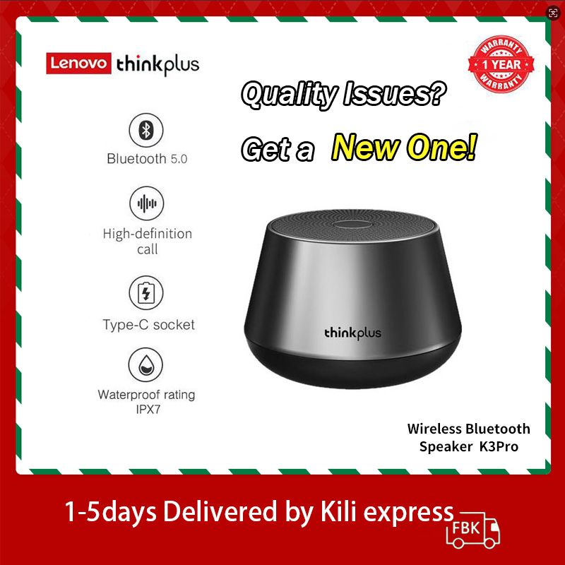 Lenovo Thinkplus K3Pro Wireless Bluetooth Speaker Speaker 1200mAh Battery Bluetooth 5.0 Speaker
