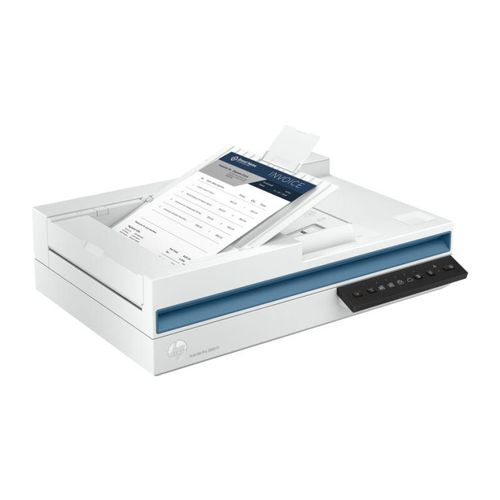 HP ScanJet Pro 2600 F1 Scanner-25ppm, 60 Page ADF. (1YR WRTY)