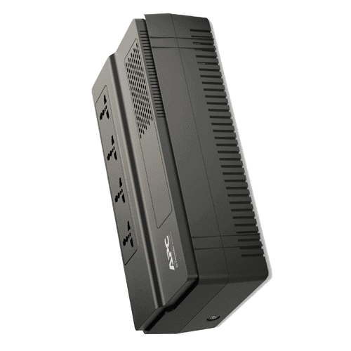 APC 650VA Uninterruptible Power Supply (UPS), Line-Interactive 650 VA 4 Outlet(s), 375W - Black Color