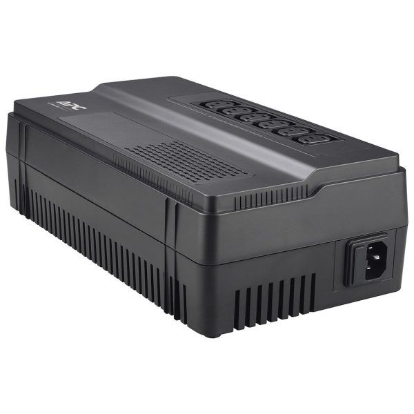 APC 650VA Uninterruptible Power Supply (UPS), Line-Interactive 650 VA 4 Outlet(s), 375W - Black Color