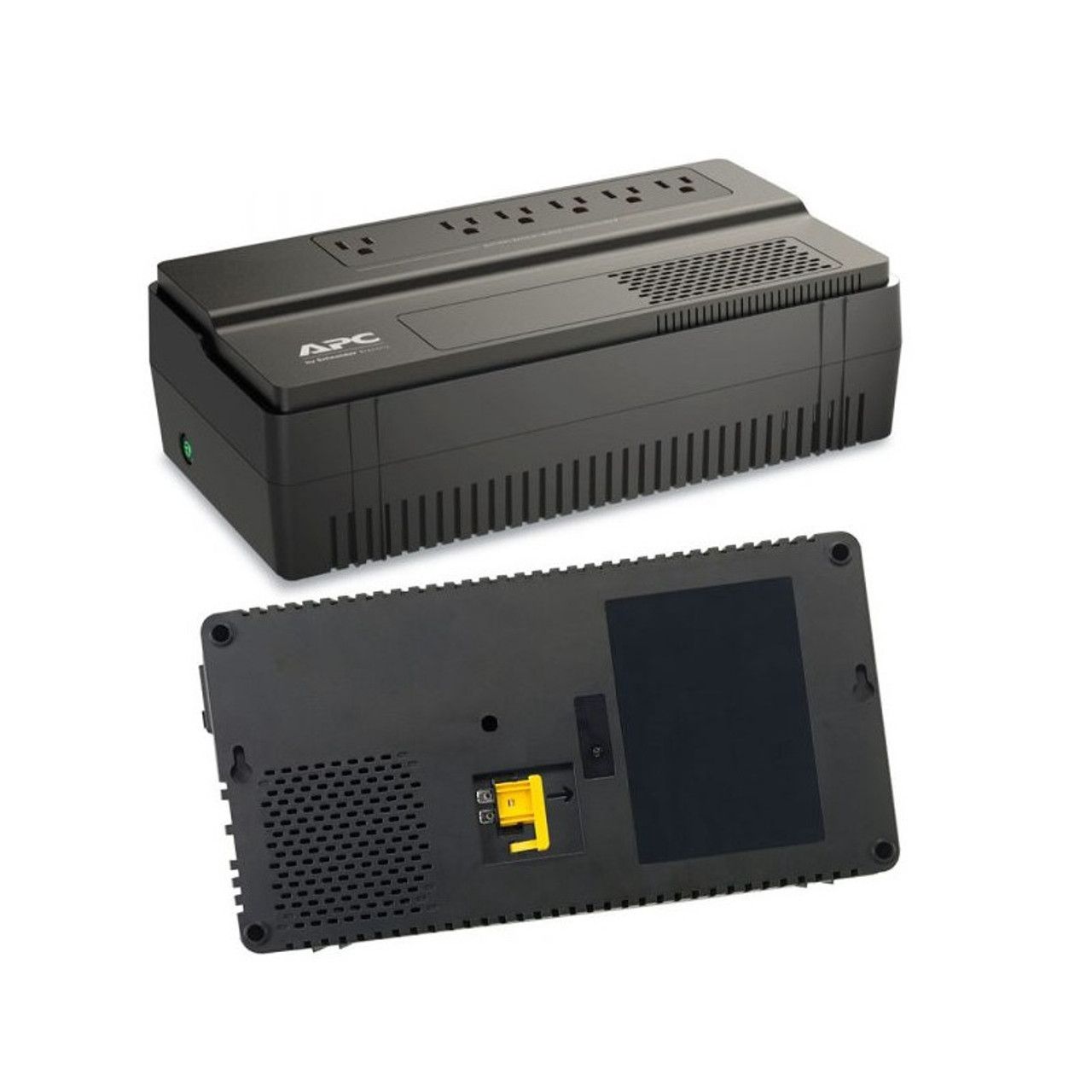 APC 650VA Uninterruptible Power Supply (UPS), Line-Interactive 650 VA 4 Outlet(s), 375W - Black Color