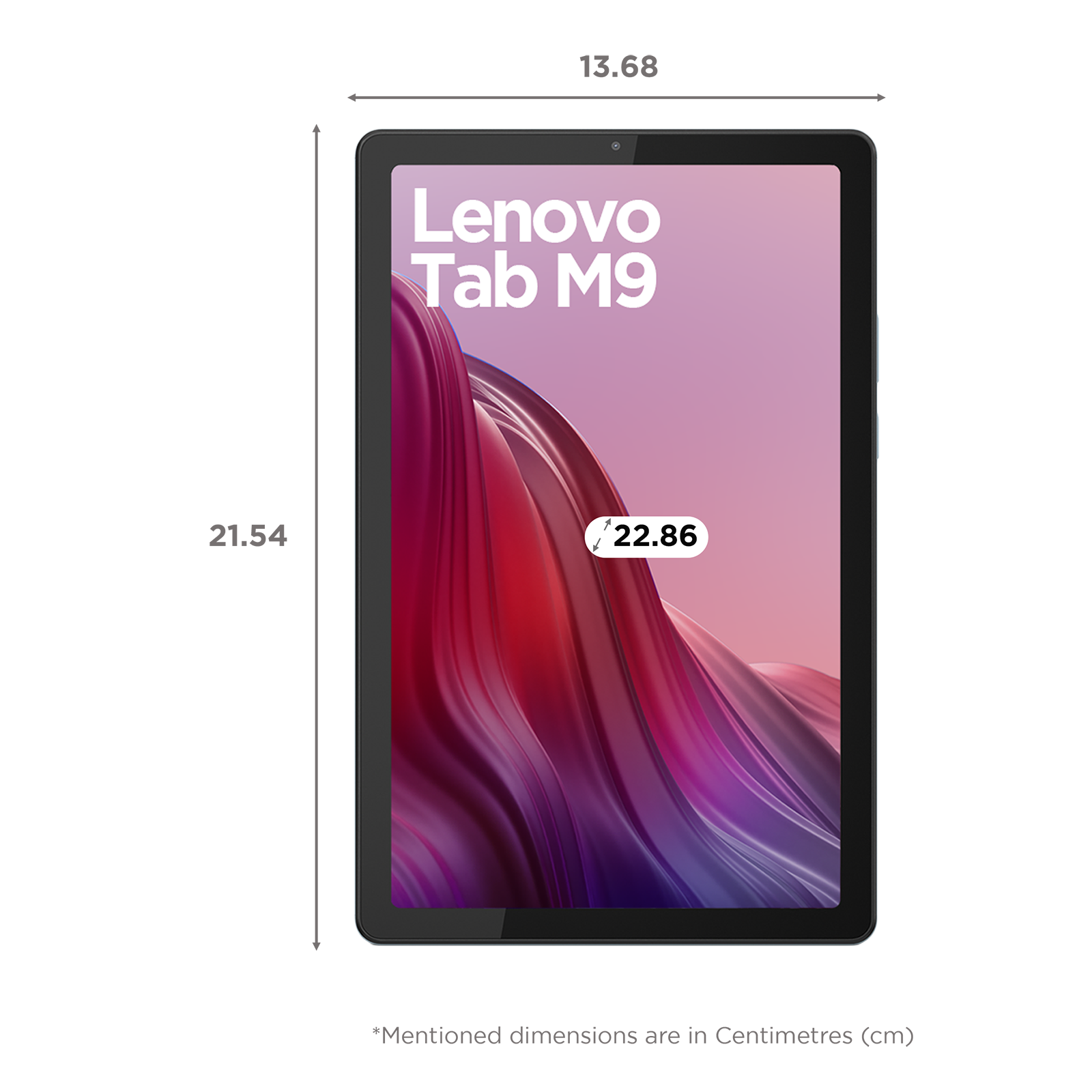 Lenovo Tab M9 310XU 9 Inch Android Tablet with 3GB RAM and 32GB Storage in Arctic Grey, Featuring Sleek Design and Long Battery Life