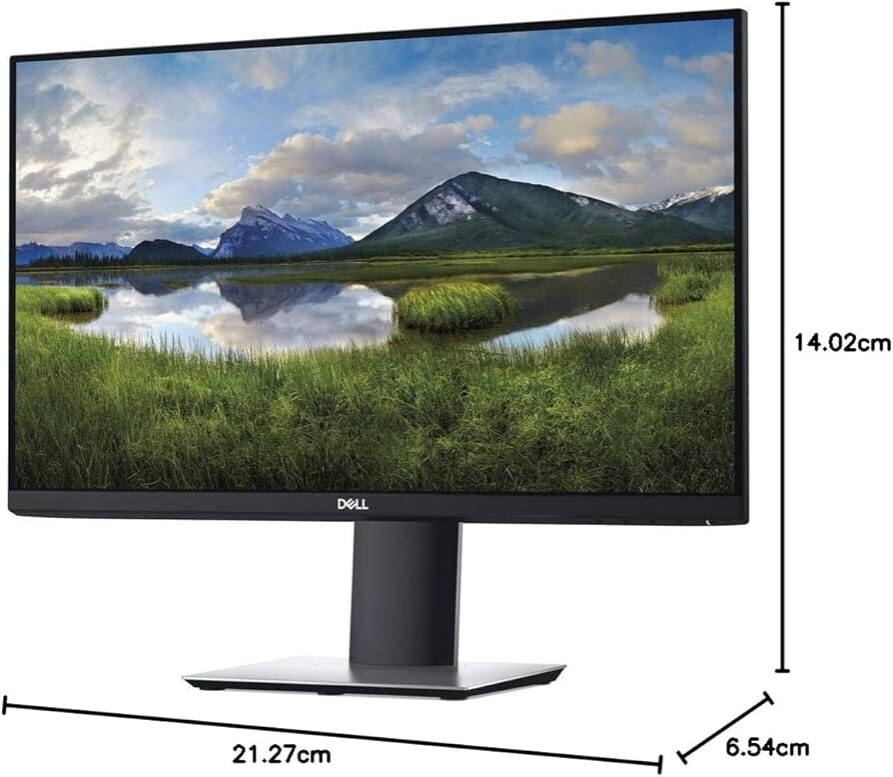 Dell 20″ Wide Display Monitor – Compact HD+ Screen for Everyday Use with Sleek Design  - 6 Months Warranty