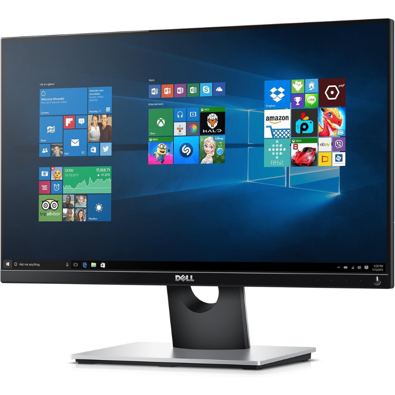 Dell 24″ Wide Monitor – Full HD IPS Display with Modern Connectivity and Ergonomic Design - 6 Months Warranty