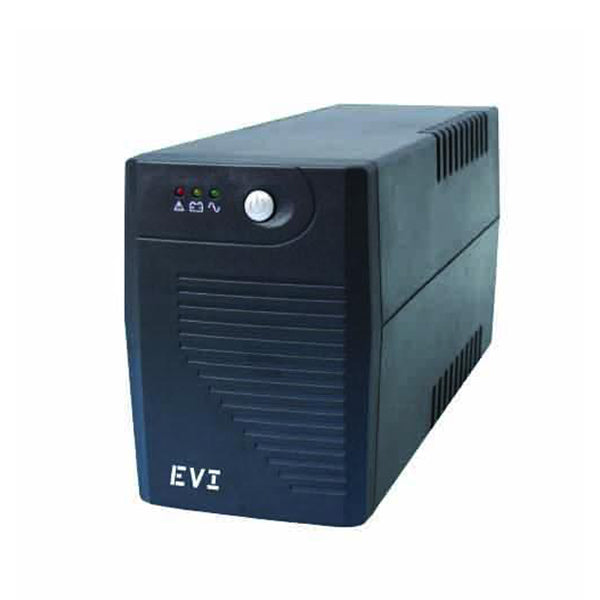 EVI 850VA Line Interactive UPS, 480W, 2 universal outlets 230V Black in Color - 1 Year Manufactures Warranty