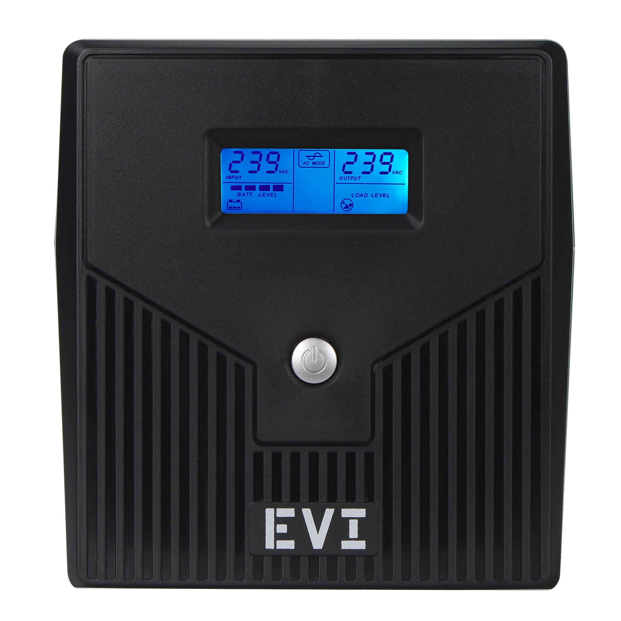 EVI 1600VA Line Interactive UPS, 900W, 4 universal outlets, Black in Color - 1 Year Manufacturer's Warranty