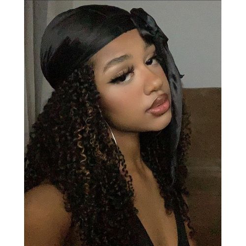 STITCHED DURAG Imported Super Fine Quality Unisex Men Women Silk Durag Doo Rag Long Tail Headwrap Chemo Cap