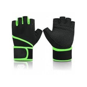Gym Gloves with grip weightlifting gloves men's and women's wrist guards anti-slip half finger exercise horizontal bar equipment training pull-ups anti-cocooning