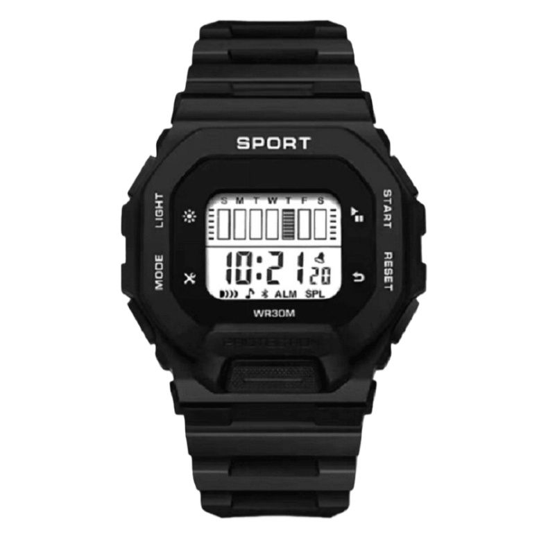 Multi-functional Large Dial Digital Watch Fashion Minimalist Elegant Waterproof Sports Watch Square Dial Multi-Color Cute Unisex Watch for Students Adults Men Women Versatile Daily Outdoor Wristwatch