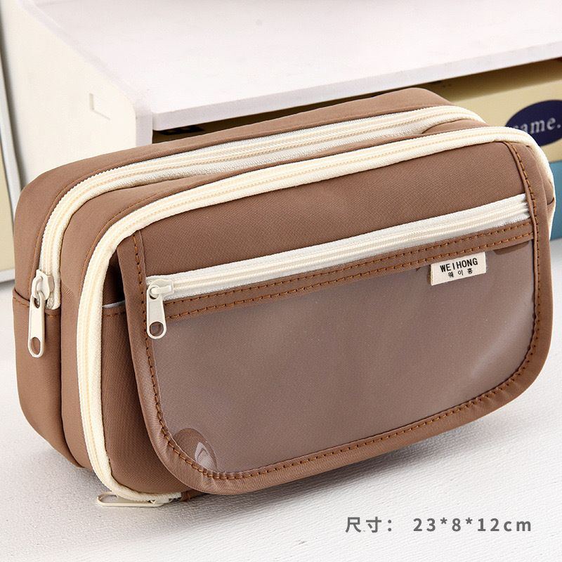 High-Appearance, Large-Capacity & Multi-Functional Stationery Case - Student Pencil Pouch, Pencil Bag, Makeup Bag & Storage Bag