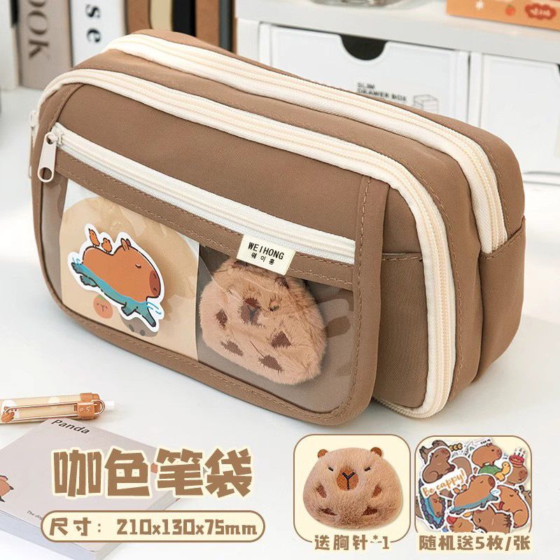 High-Appearance, Large-Capacity & Multi-Functional Stationery Case - Student Pencil Pouch, Pencil Bag, Makeup Bag & Storage Bag