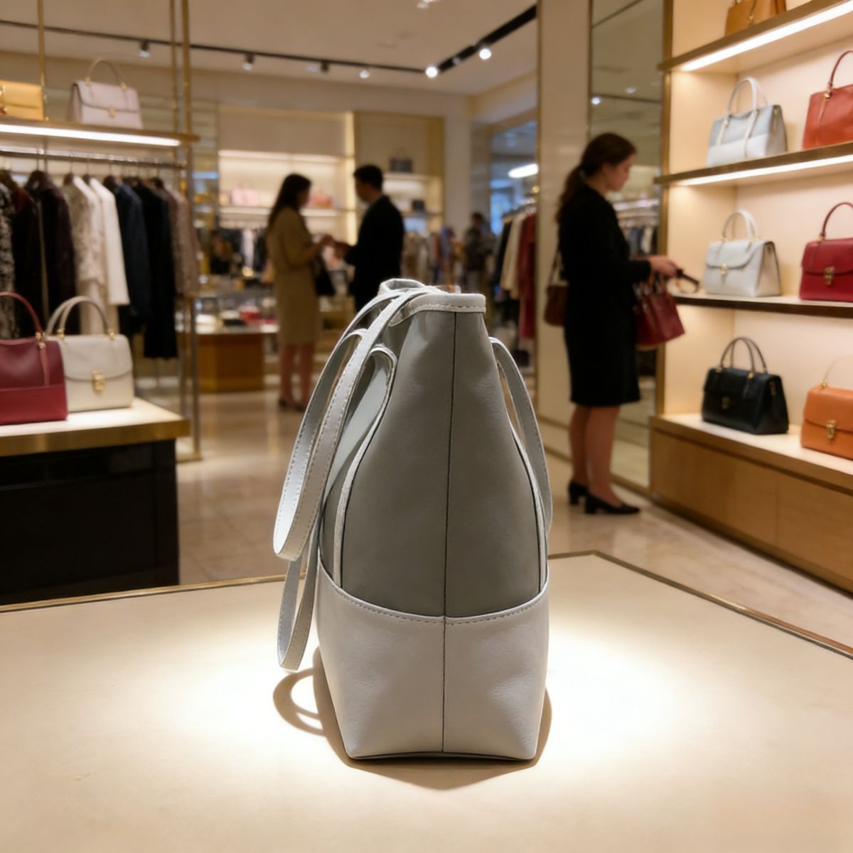 Trendy nylon tote bag: large-capacity, lightweight & water-resistant. Stylish, durable & versatile—perfect for Kenyan young ladies’ work, shopping or daily outings.