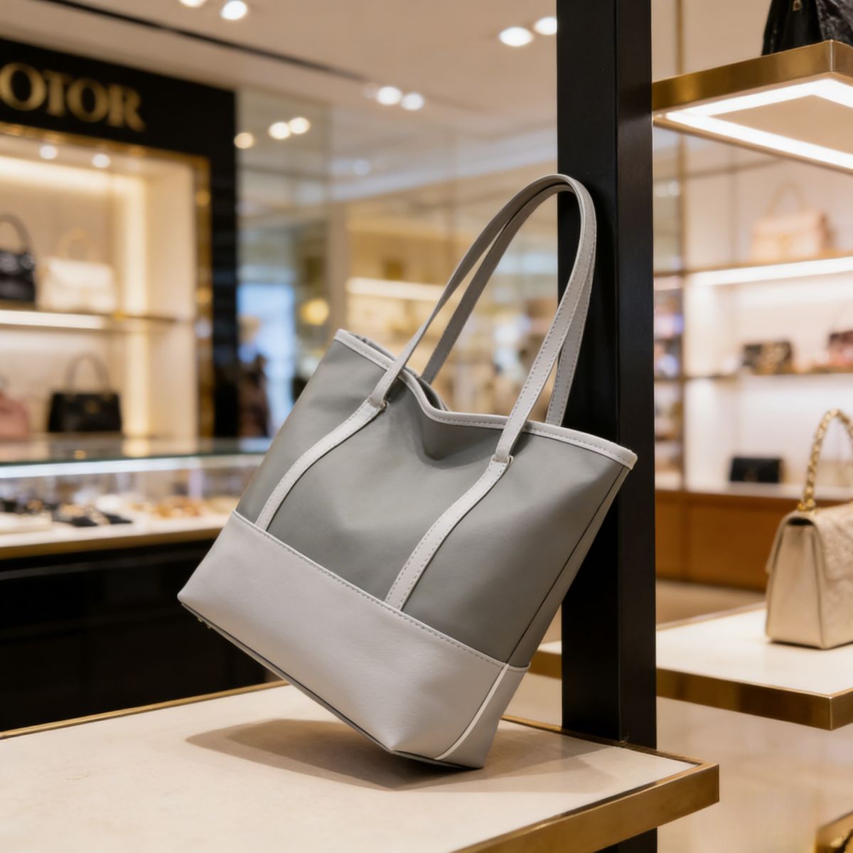 Trendy nylon tote bag: large-capacity, lightweight & water-resistant. Stylish, durable & versatile—perfect for Kenyan young ladies’ work, shopping or daily outings.