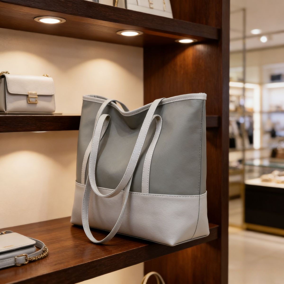 Trendy nylon tote bag: large-capacity, lightweight & water-resistant. Stylish, durable & versatile—perfect for Kenyan young ladies’ work, shopping or daily outings.