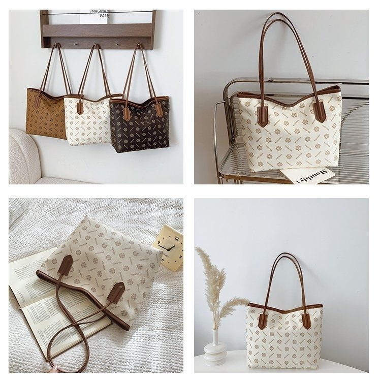 Trendy PU leather shoulder bag: stylish patterned design & contrast strap. Ideal for Kenyan young ladies’ daily outings, shopping, dates or casual gatherings.