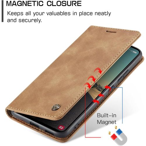 Samsung Galaxy A15 4G/5G Wallet Case,Soft PU Leather Flip with ID & Credit Card Slots Holder Case