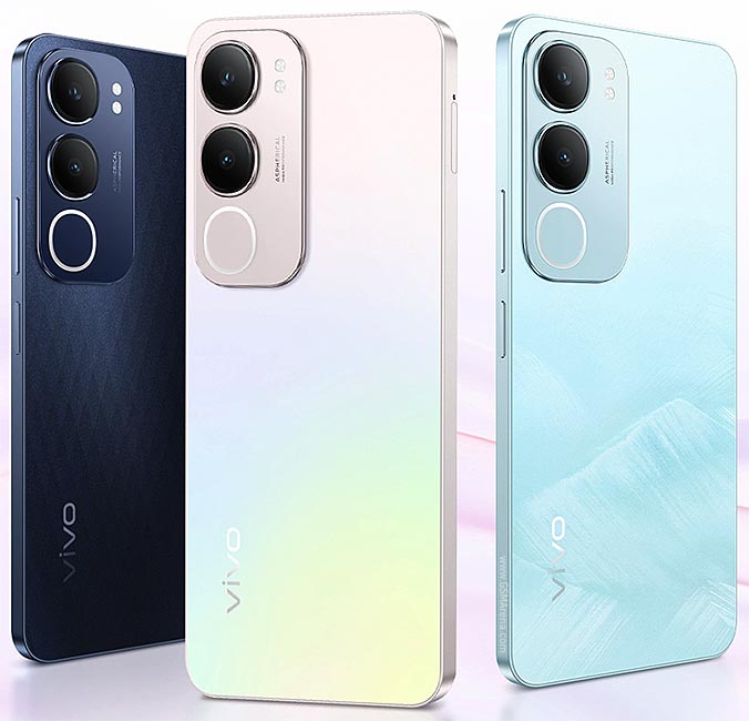 Vivo Y19S 128GB+4GB 6.68 inches 50MP Camera IP64 Dust and Water-resistant Android 14 4G 5150mAh Battery Fingerprint Unlock Smart Phones