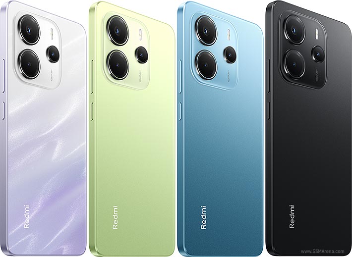 XIAOMI Redmi Note 14 6GB+128GB 6.67" AMOLED 120Hz Display 108MP Camera 5500mAh Battery IP54 Dust and Splash resistant Fingerprint Unlock 33W Fast Charge Smart Phones