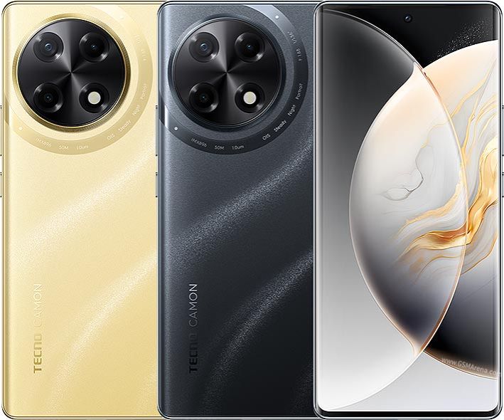Tecno Camon 30S 128GB+12(6+6)GB RAM 6.7" 3D-Curved AMOLED 120Hz Screen MTK Helio G100 33W 5000mAh 50MP Dual Speaker Android 14 Smart Phones Dual Sim phone