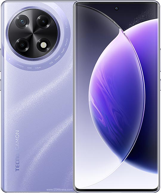 Tecno Camon 30S 128GB+12(6+6)GB RAM 6.7" 3D-Curved AMOLED 120Hz Screen MTK Helio G100 33W 5000mAh 50MP Dual Speaker Android 14 Smart Phones Dual Sim phone
