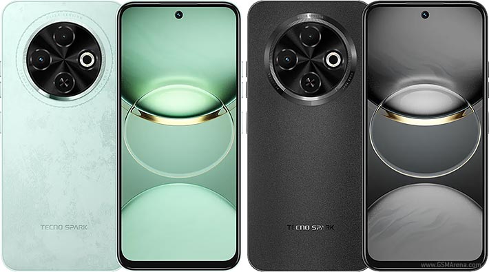 TECNO SPARK 30C 128GB +8(4+4)GB 120Hz 6.6" Dynamic Port 50MP Dual Speakers 7.8mm Ultra Slim 5000mAh 18W Type-C Dual SIM 4G Smart Phones Side Fingerprint phone