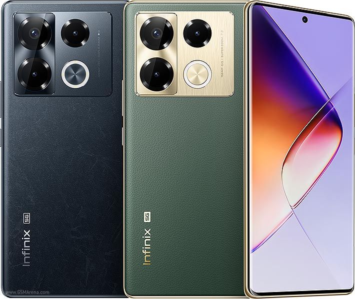 Infinix Note 40 PRO plus + 5G 256GB+16GB (8+8)GB RAM 6.78" Amoled Screen Wireless Charge Support Dual sim 5000mAh Battery 100W Charging 108MP Camera Android 14 MediaTek Helio G99 Ultimate Smart