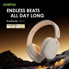Oraimo BOOM POP lite OHP-317 havy bass headphones up to 65hrs playtime