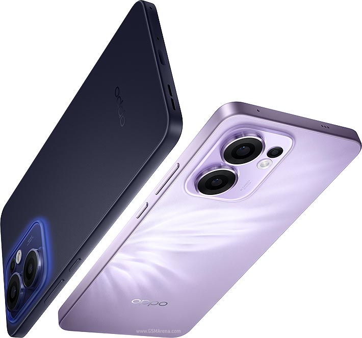 Brand New Oppo Reno 13F 8GB+256GB 6.67 Inches AMOLED 120Hz Display 50MP+32MP Front and Back Camera 5800mAh Battery 45W Fast Charge IP69 Dust Water Pressure Resistant Smart Phone