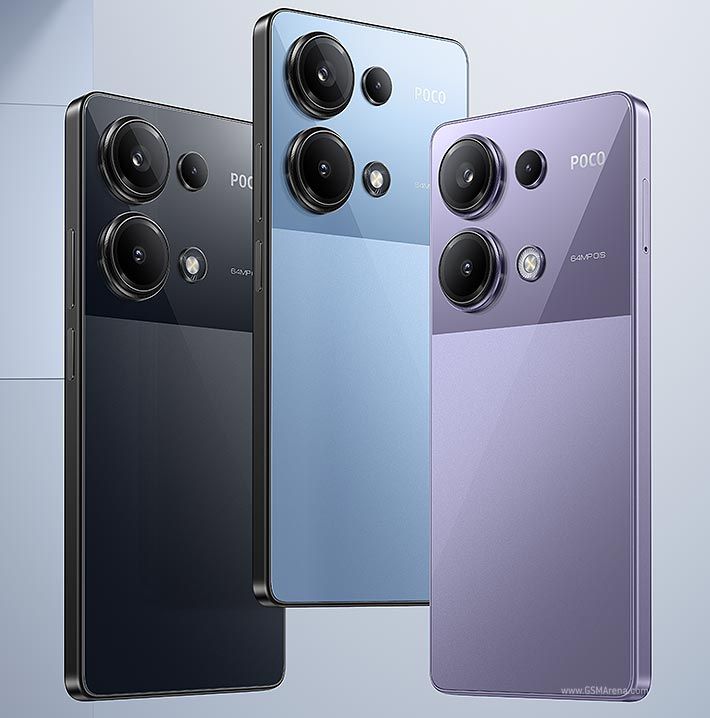 New Arrival} Brand New XIAOMI Poco M6 Pro 8GB RAM+256GB ROM 6.67" 120Hz AMOLED Display 64MP Camera IP54 Dust and Water-Resista Fingerprint Unlock 5000mAh Battery 67W Fast Charge Smart Phones