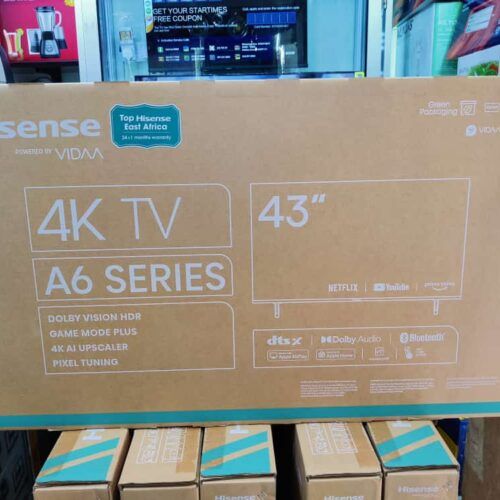Skyworth 43''inch Frameless Smart Android AI TV Bluetooth Enabled Netflix Youtube I-cast Prime VIdeo Google Play Assistant Television Inbuilt Decoder Built-in Wi-FI