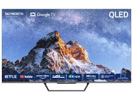 Skyworth 55″ 55G3B 4K QLED 2022 Frameless Smart Android TV- 55" INCH,YOUTUBE,NETFLIX+2 YEARS WARRANTY