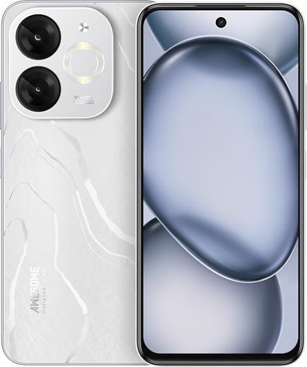 [Brand New] Itel A80 128GB+3GB 6.7" 120Hz Screen 4G Network Dual SIM Phone 50MP Camera 5000mAh Battery Fingerprint and Face Unlock Android 14 Fashion Smart Phones