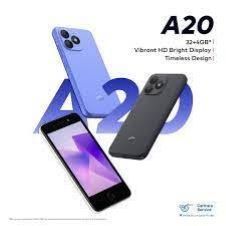 ITEL A20 32GB ROM+4(2+2)GB RAM 5 inch Display 2400mAh Charging 10W Type-C Android™ 14 (Go edition) Smart Phone